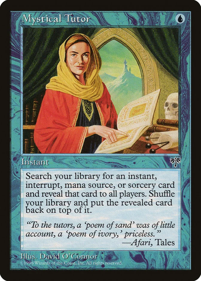 Mystical Tutor 「MIR/80」「EN」