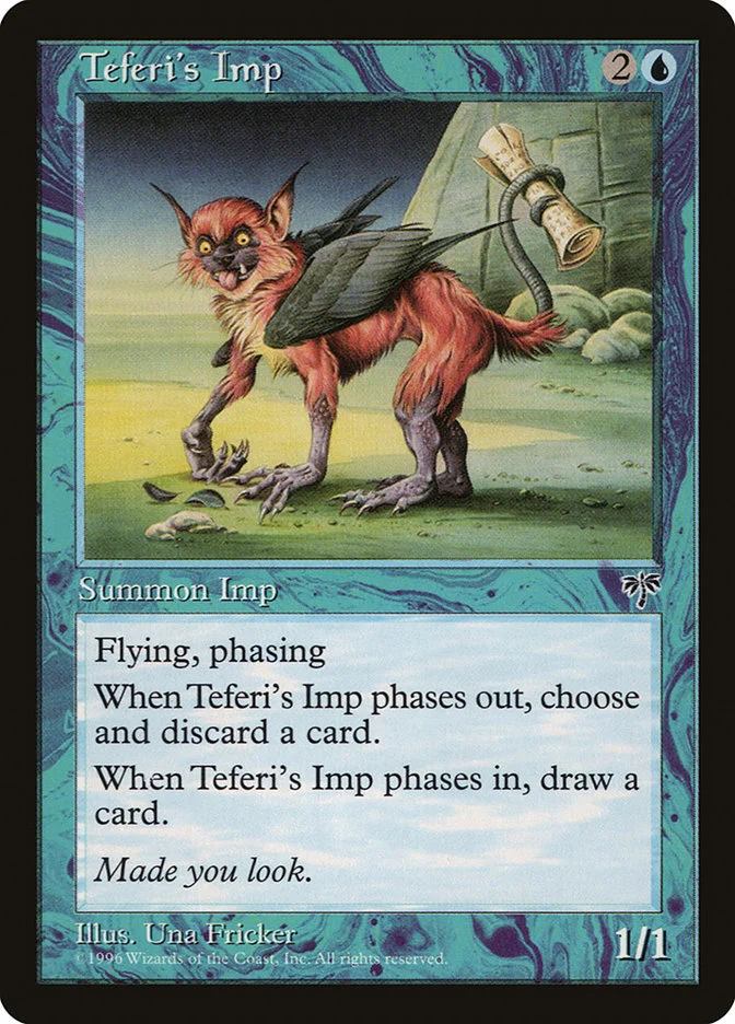 Teferi's Imp 「MIR/98」「EN」