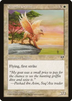 Ekundu Griffin #13 · Magic: The Gathering