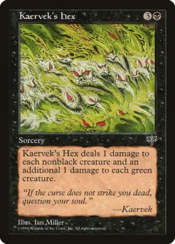 Kaervek's Hex #130 · Magic: The Gathering