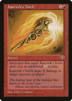 Kaervek's Torch #185 · Magic: The Gathering