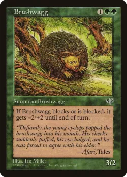 Brushwagg #208 · Magic: The Gathering