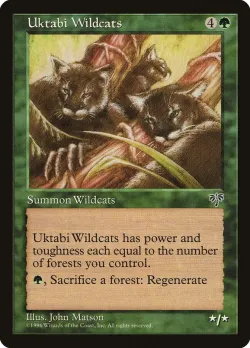 Uktabi Wildcats #248 · Magic: The Gathering