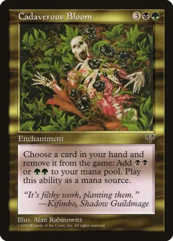 Cadaverous Bloom #258 · Magic: The Gathering