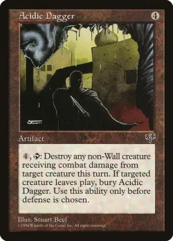 Acidic Dagger #291 · Magic: The Gathering