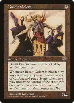 Basalt Golem #294 · Magic: The Gathering