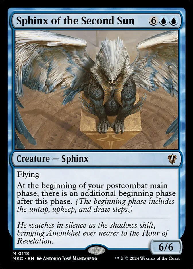 Sphinx of the Second Sun 「MKC/118」「EN」