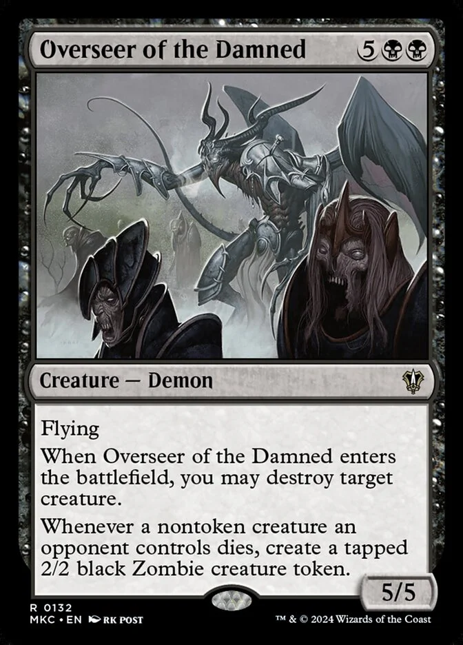 Overseer of the Damned 「MKC/132」「EN」