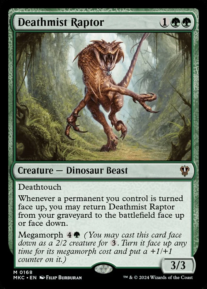 Deathmist Raptor 「MKC/168」「EN」