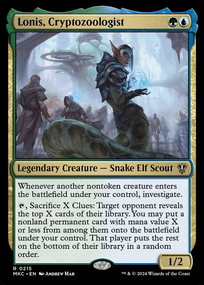 Lonis, Cryptozoologist 「MKC/215」「EN」