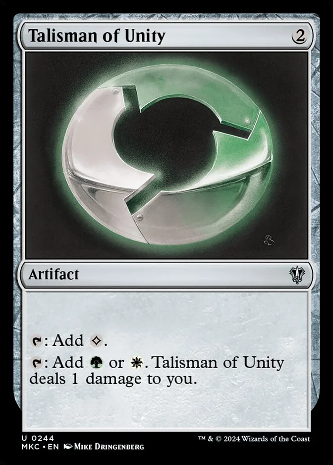 Talisman of Unity 「MKC/244」「EN」