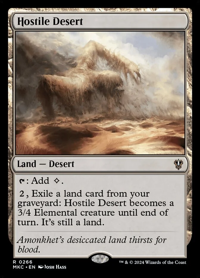 Hostile Desert 「MKC/266」「EN」