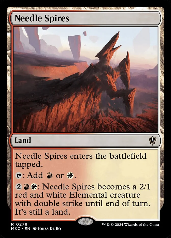 Needle Spires 「MKC/278」「EN」