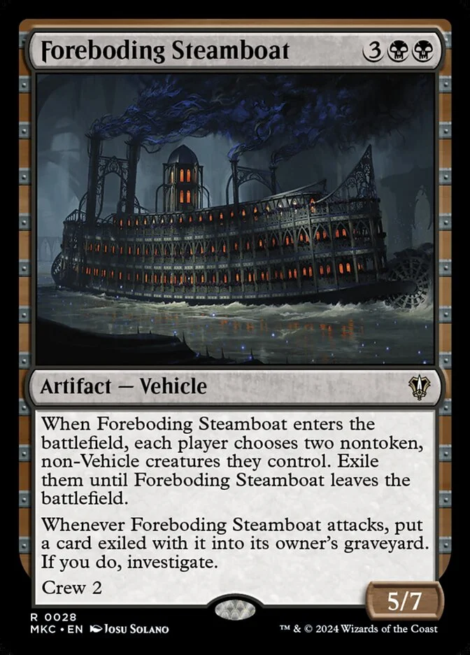 Foreboding Steamboat 「MKC/28」「EN」