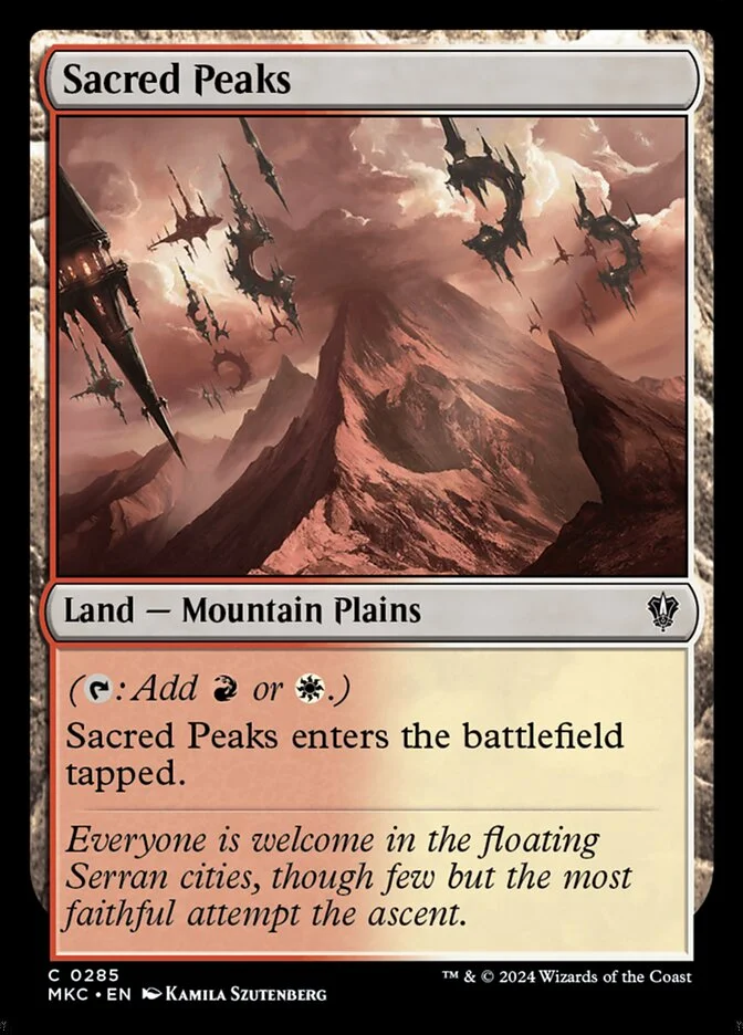Sacred Peaks 「MKC/285」「EN」