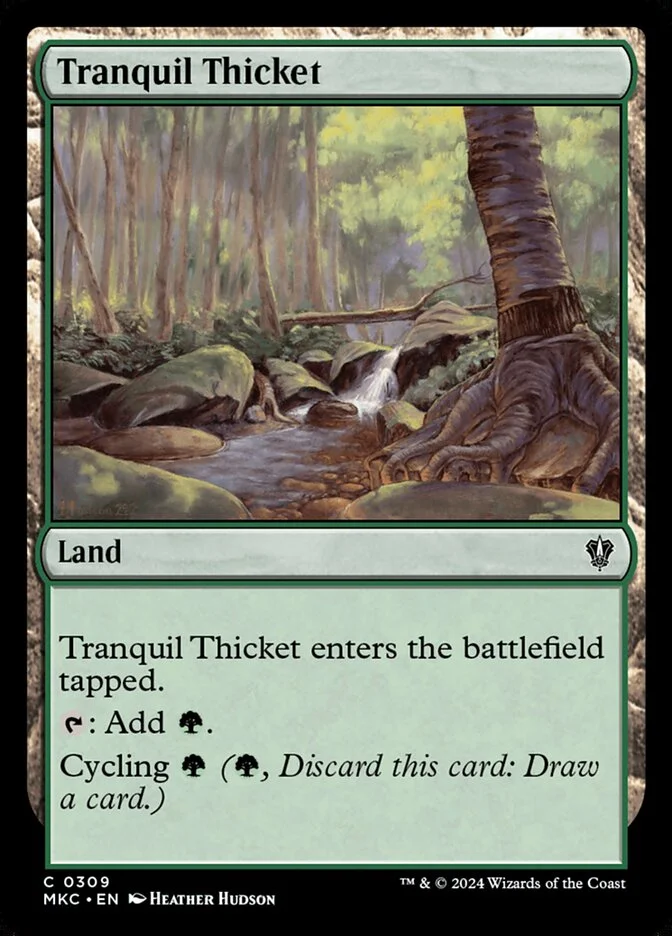 Tranquil Thicket 「MKC/309」「EN」