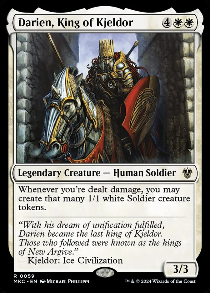 Darien, King of Kjeldor 「MKC/59」「EN」