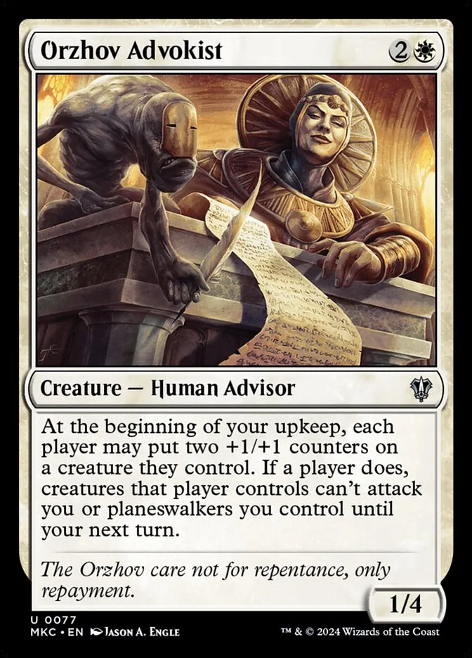 Orzhov Advokist 「MKC/77」「EN」