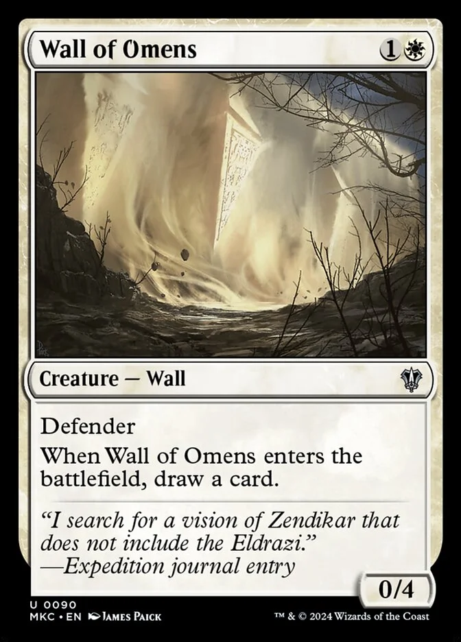 Wall of Omens 「MKC/90」「EN」