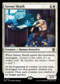 Serene Sleuth #14 · Magic: The Gathering