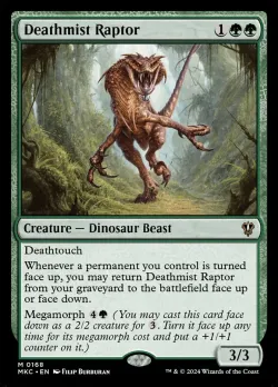 Deathmist Raptor #168 · Magic: The Gathering
