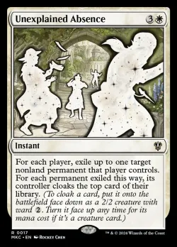Unexplained Absence #17 · Magic: The Gathering