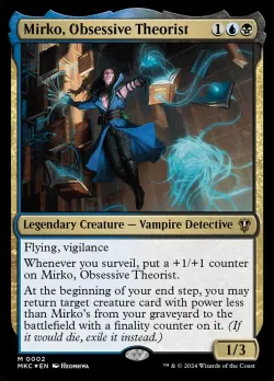 Mirko, Obsessive Theorist #2 · Magic: The Gathering