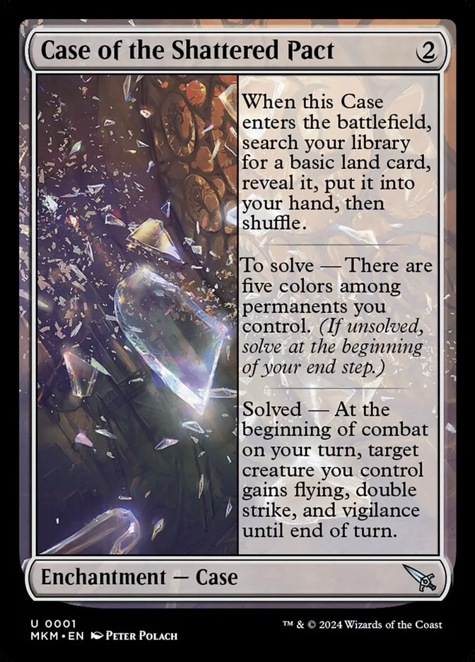 Case of the Shattered Pact 「MKM/1」「EN」