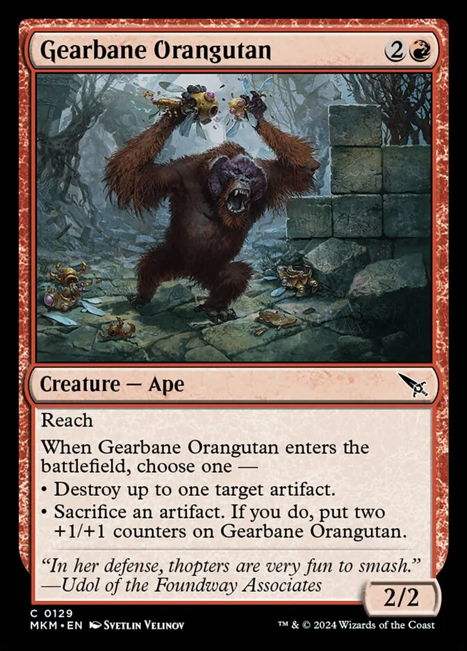 Gearbane Orangutan 「MKM/129」「EN」