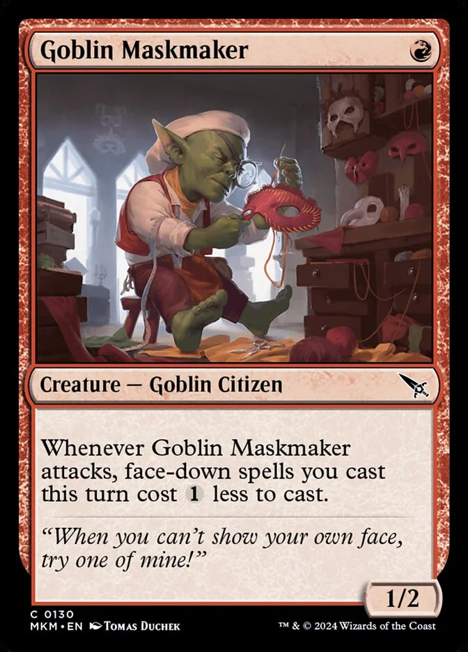 Goblin Maskmaker 「MKM/130」「EN」