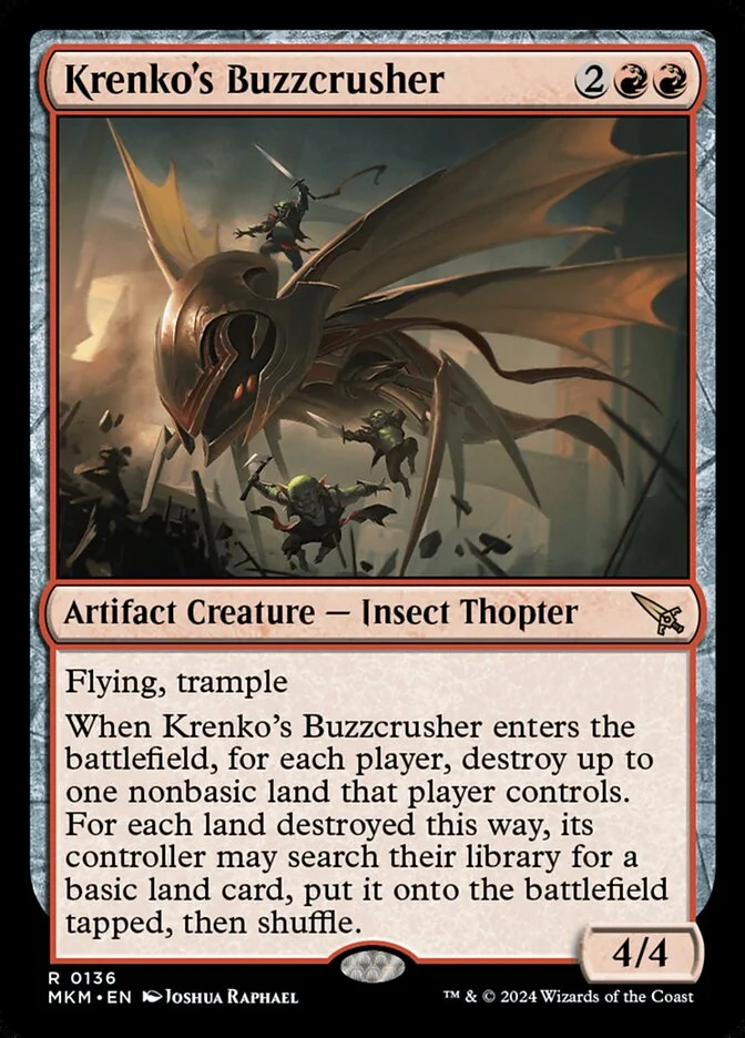 Krenko's Buzzcrusher 「MKM/136」「EN」