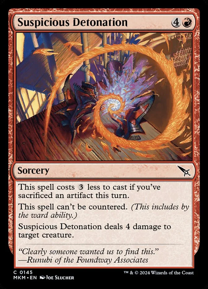 Suspicious Detonation 「MKM/145」「EN」