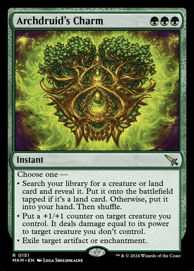 Archdruid's Charm 「MKM/151」「EN」