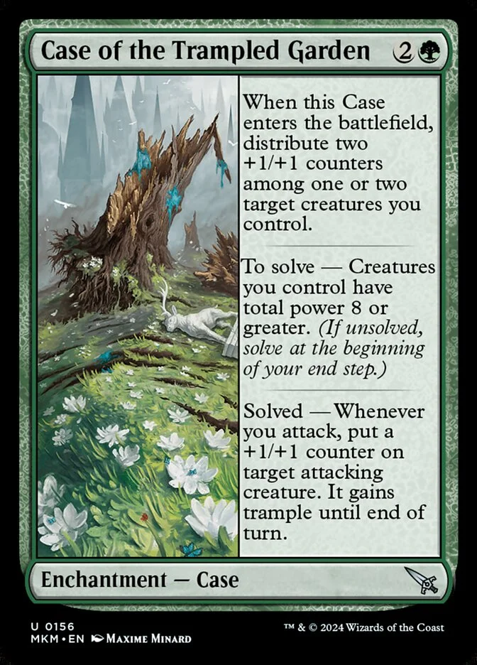 Case of the Trampled Garden 「MKM/156」「EN」