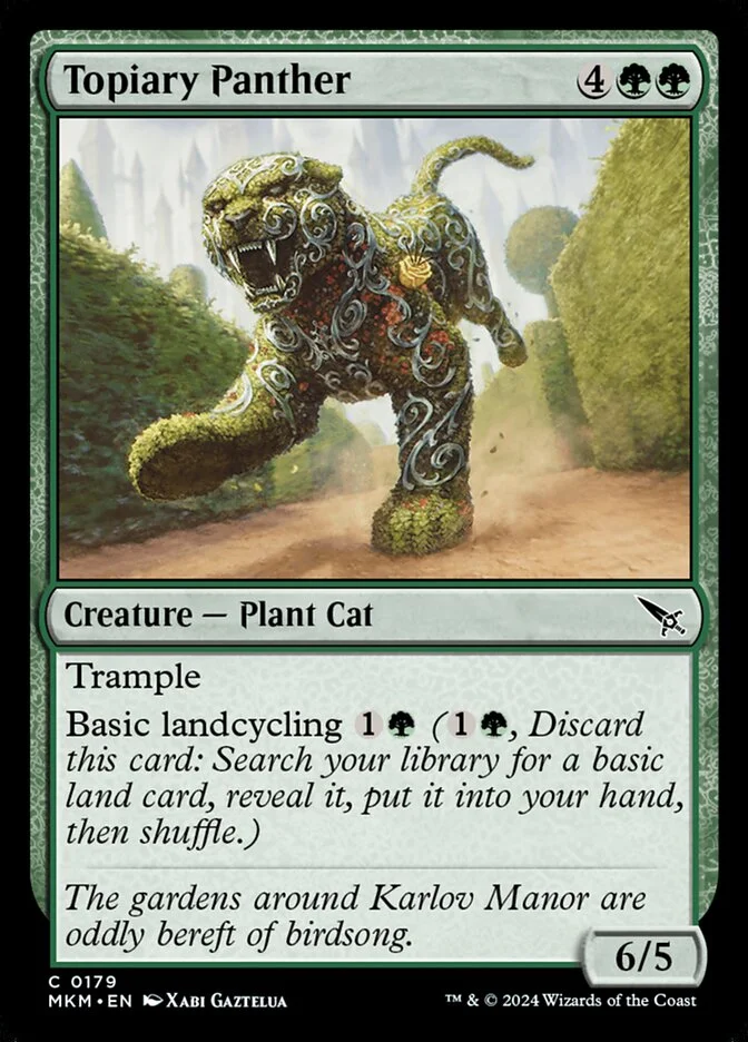 Topiary Panther 「MKM/179」「EN」