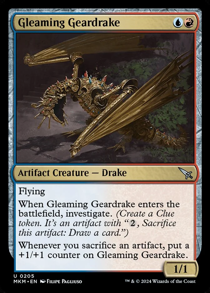 Gleaming Geardrake 「MKM/205」「EN」