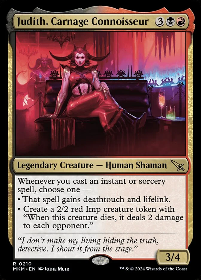 Judith, Carnage Connoisseur 「MKM/210」「EN」