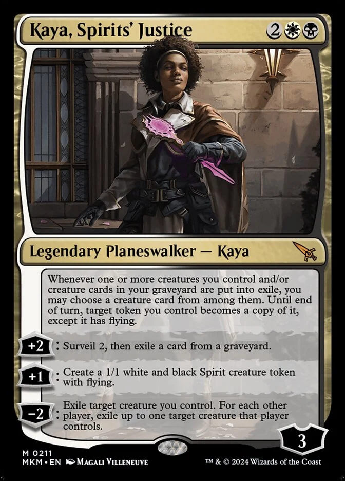 Kaya, Spirits' Justice 「MKM/211」「EN」