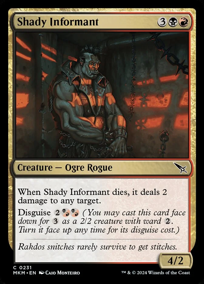 Shady Informant 「MKM/231」「EN」