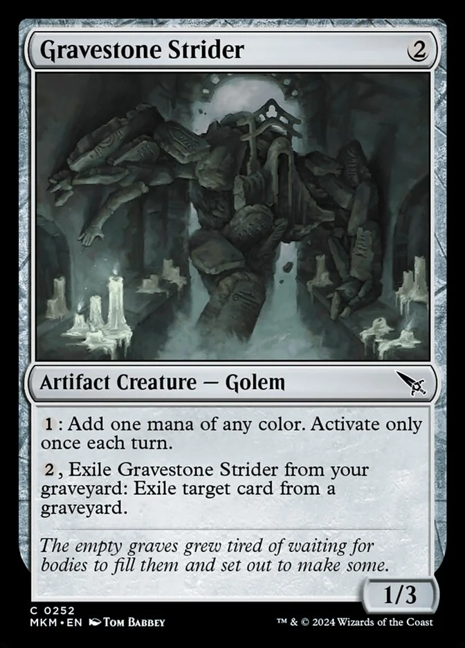 Gravestone Strider 「MKM/252」「EN」