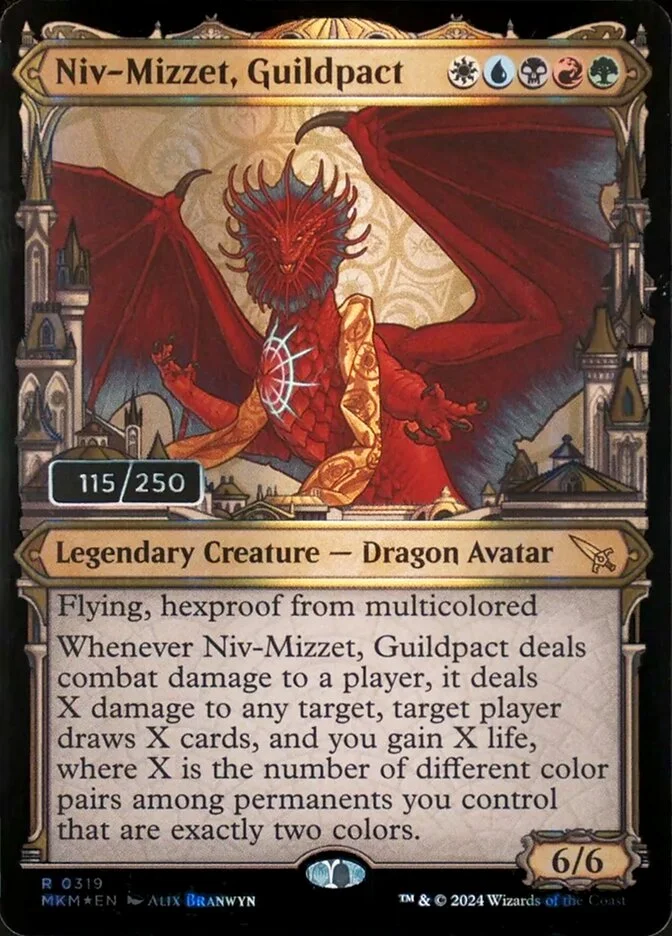 Niv-Mizzet, Guildpact 「MKM/319z」「EN」