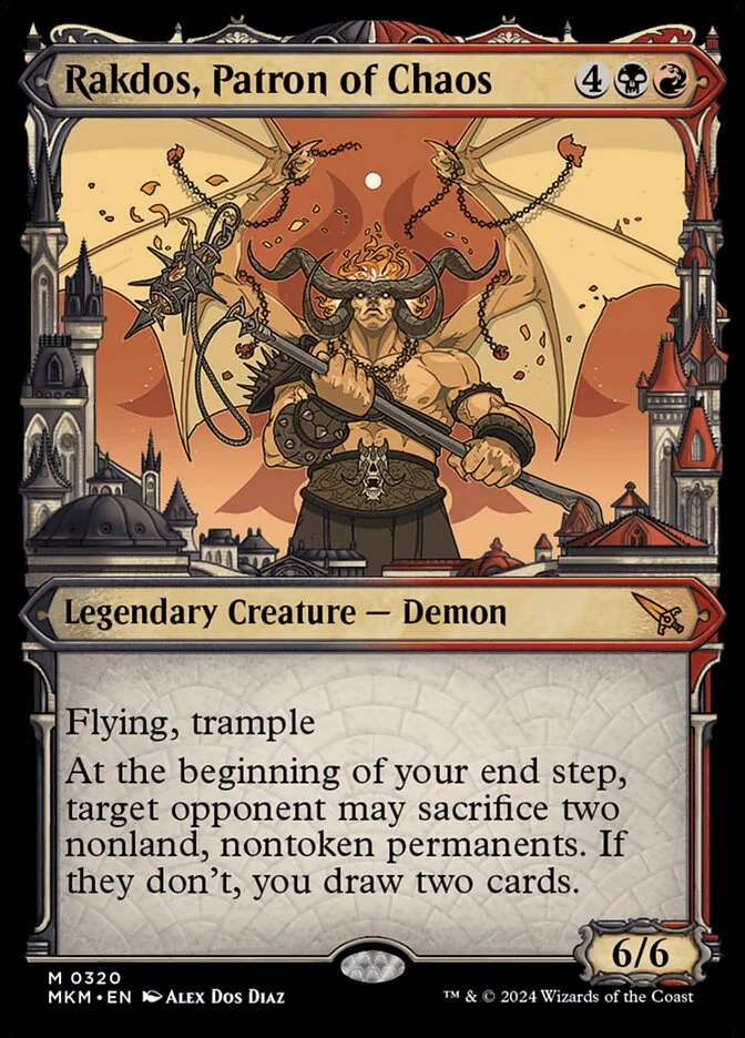 Rakdos, Patron of Chaos 「MKM/320」「EN」