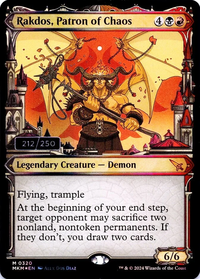 Rakdos, Patron of Chaos 「MKM/320z」「EN」