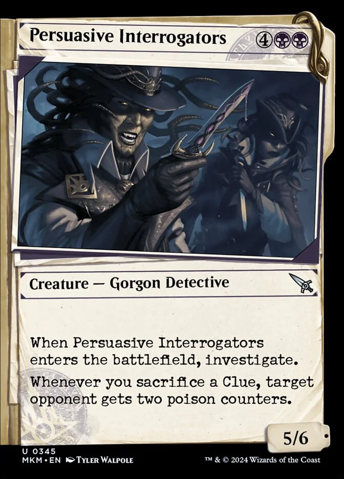 Persuasive Interrogators 「MKM/345」「EN」