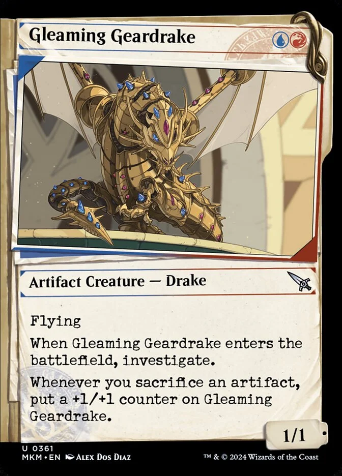Gleaming Geardrake 「MKM/361」「EN」