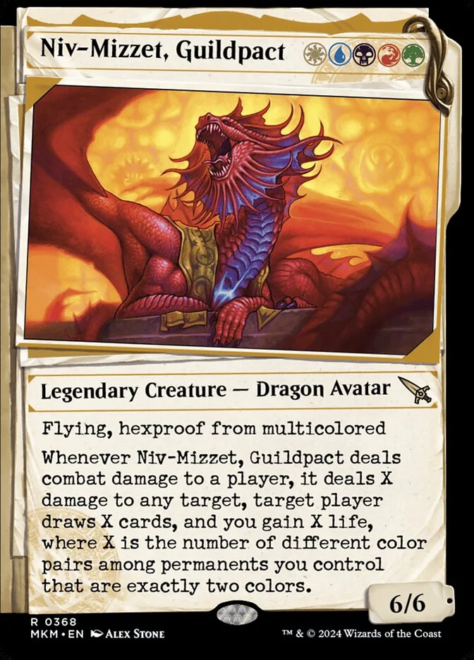 Niv-Mizzet, Guildpact 「MKM/368」「EN」