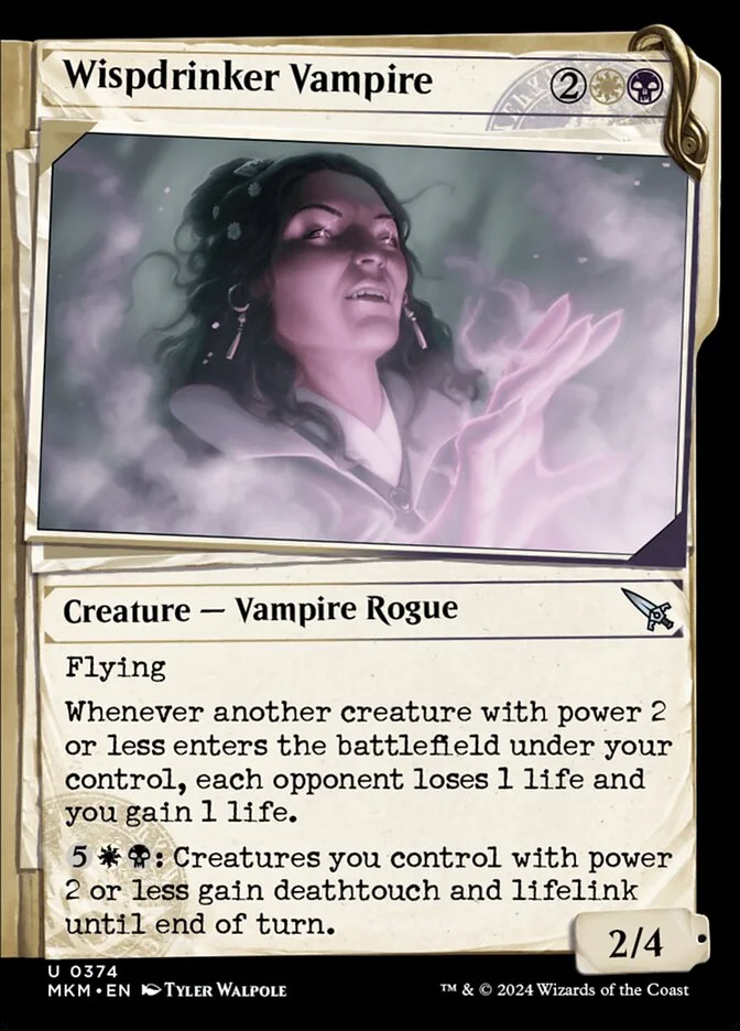 Wispdrinker Vampire 「MKM/374」「EN」