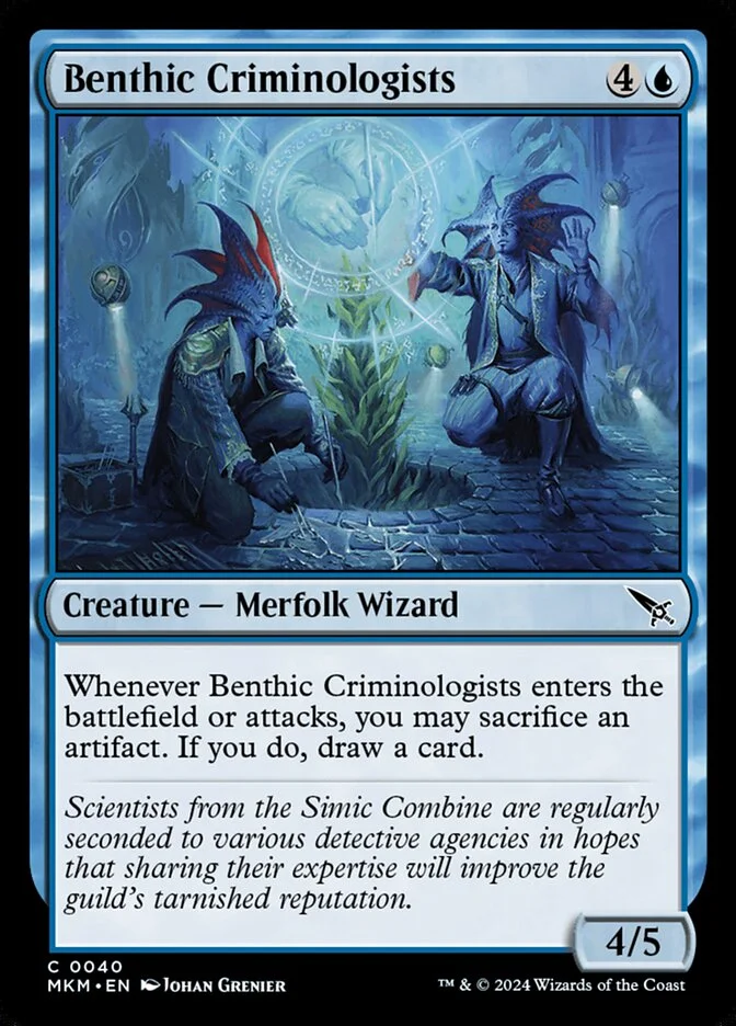 Benthic Criminologists 「MKM/40」「EN」
