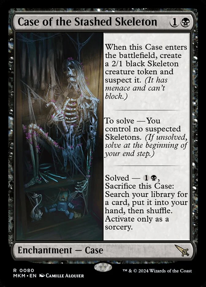 Case of the Stashed Skeleton 「MKM/80」「EN」