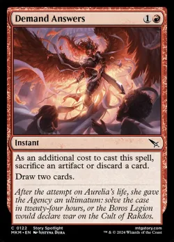 Demand Answers #122 · Magic: The Gathering